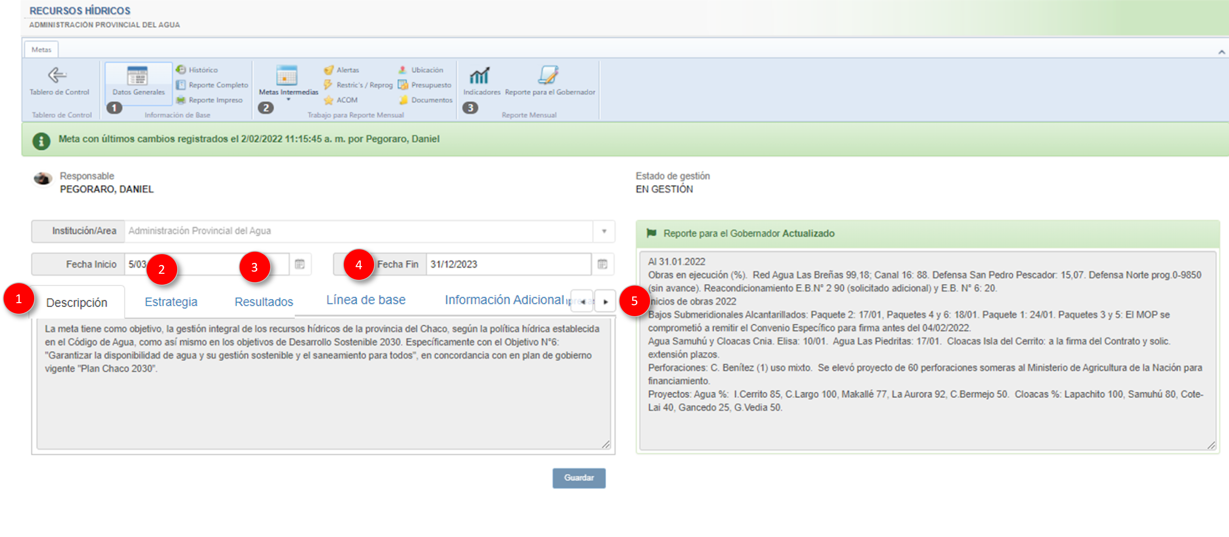 PLATAFOMRA DE GESTION.METAS